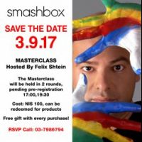 מאסטר קלאס FELIX SHTEIN עם  SMASHBOX