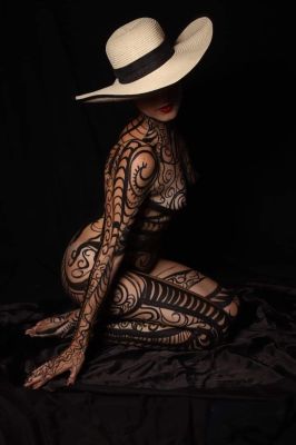 Photo and body art Felix Shtein Model Miriam